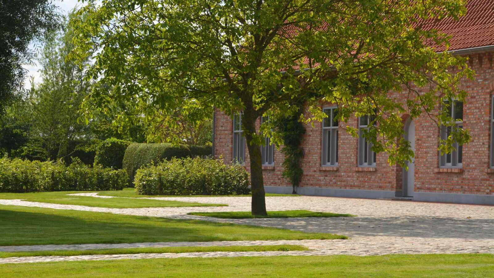 Country garden in Wulvergem