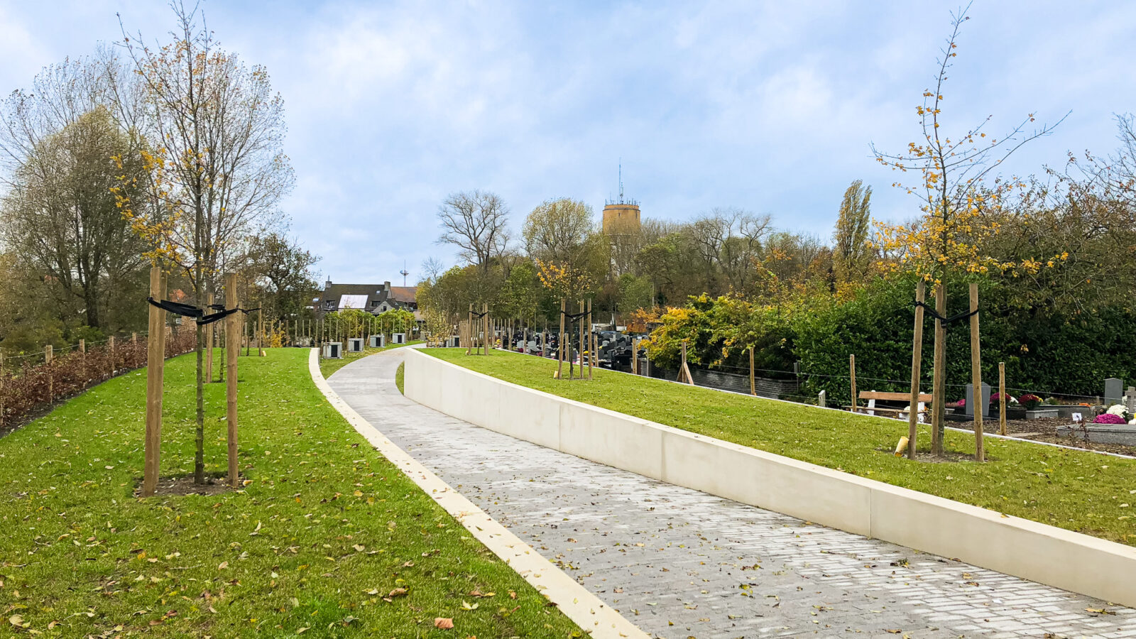 Rehabilitation of De Panne cemetery