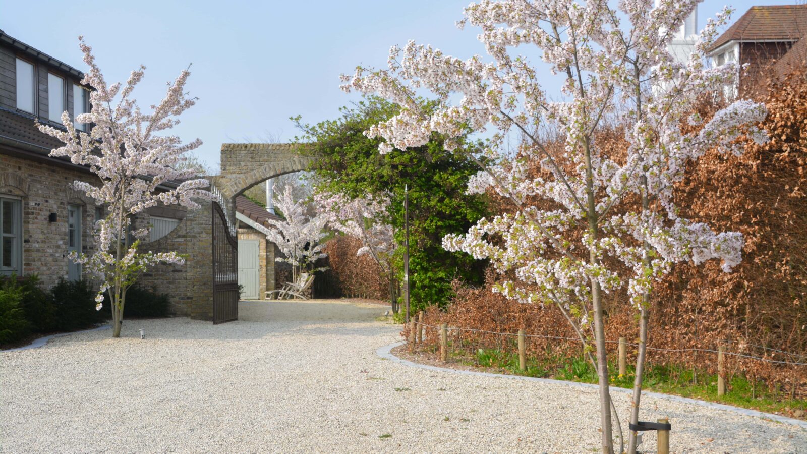 Private garden in Passchendaele