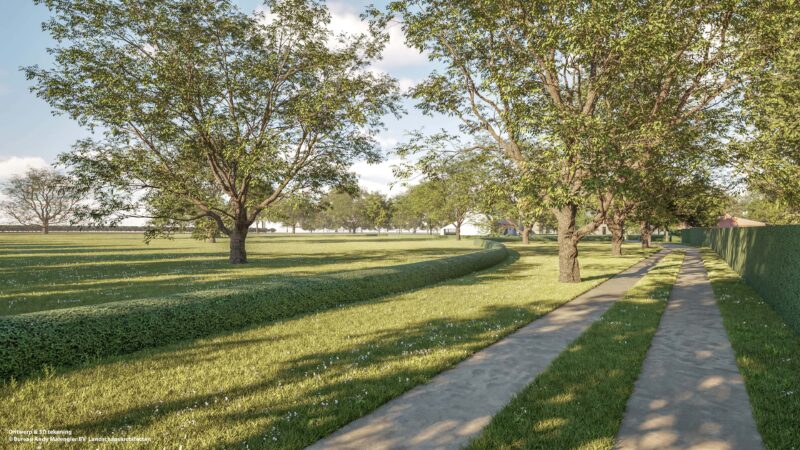 Country garden in Geluwe