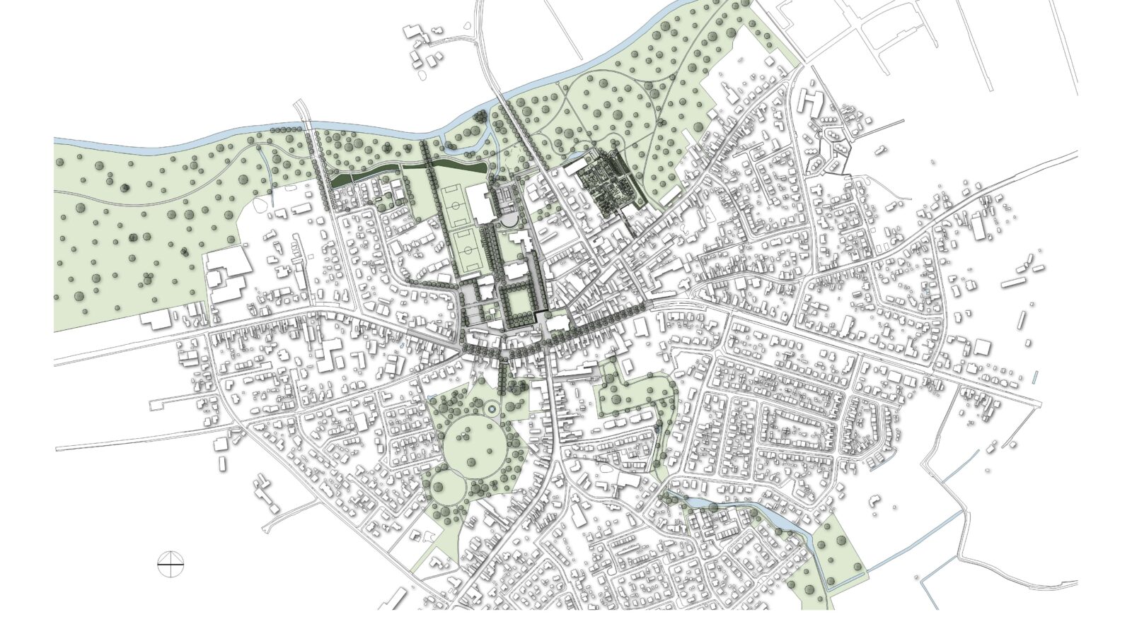 Masterplan for the Saint Amandus Psychiatric Center Site in Beernem