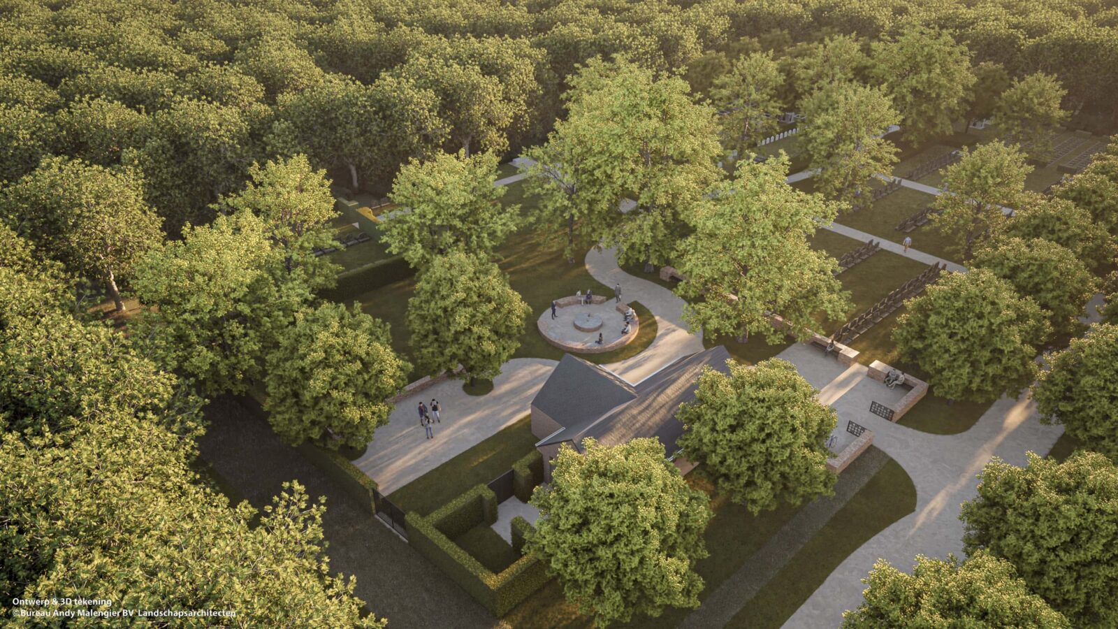 Masterplan cemetery Ranst Schawijkstraat