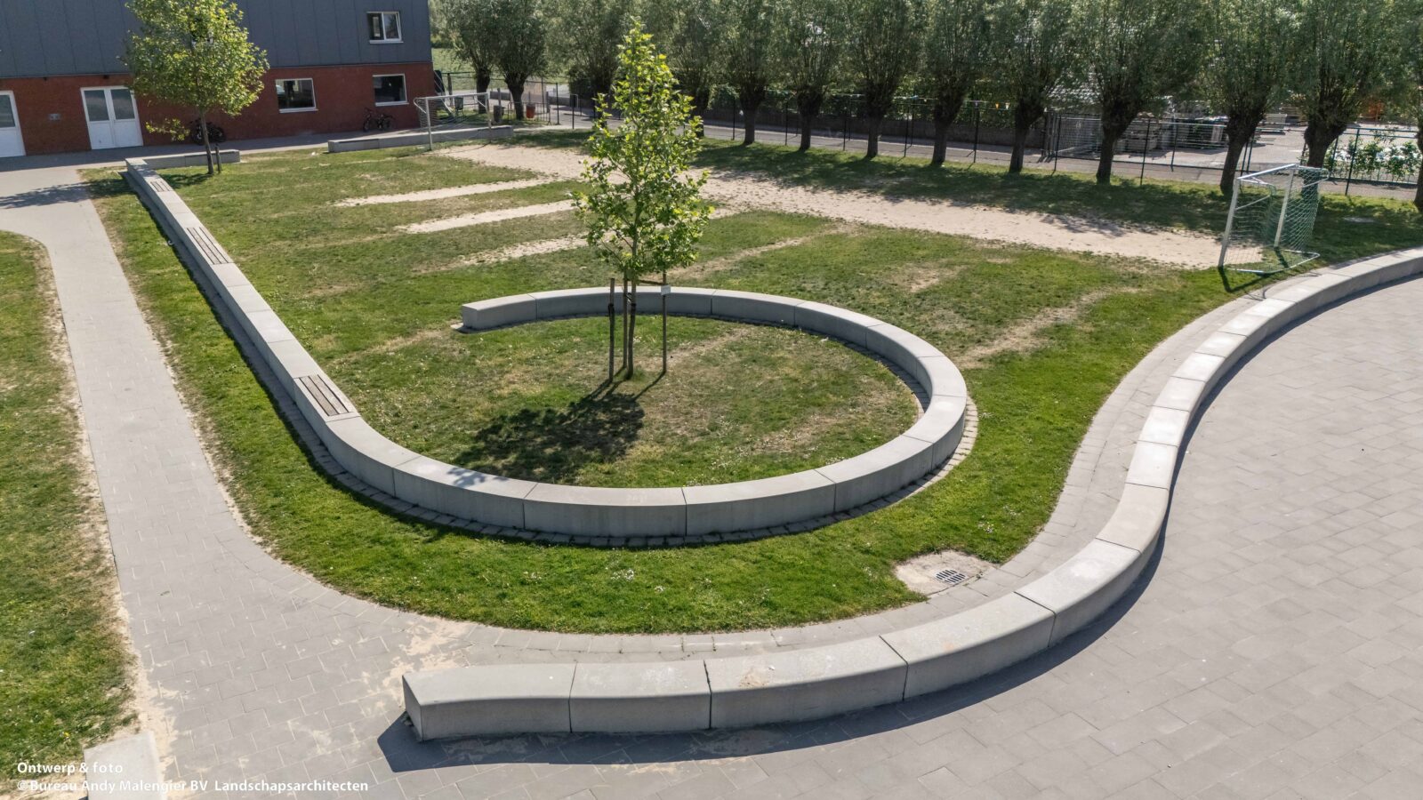 Herinrichting schoolomgeving De Ginste