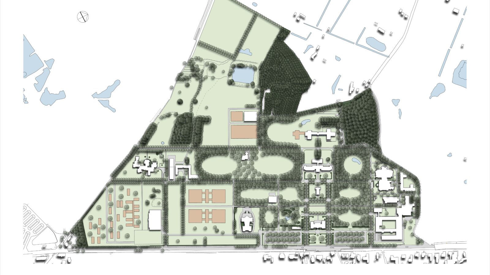 Masterplan site Psychiatrisch centrum St. Amandus – Beernem