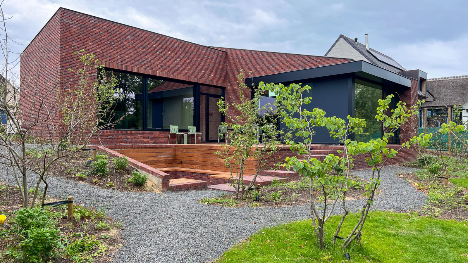 Garden at a law firm in Menen