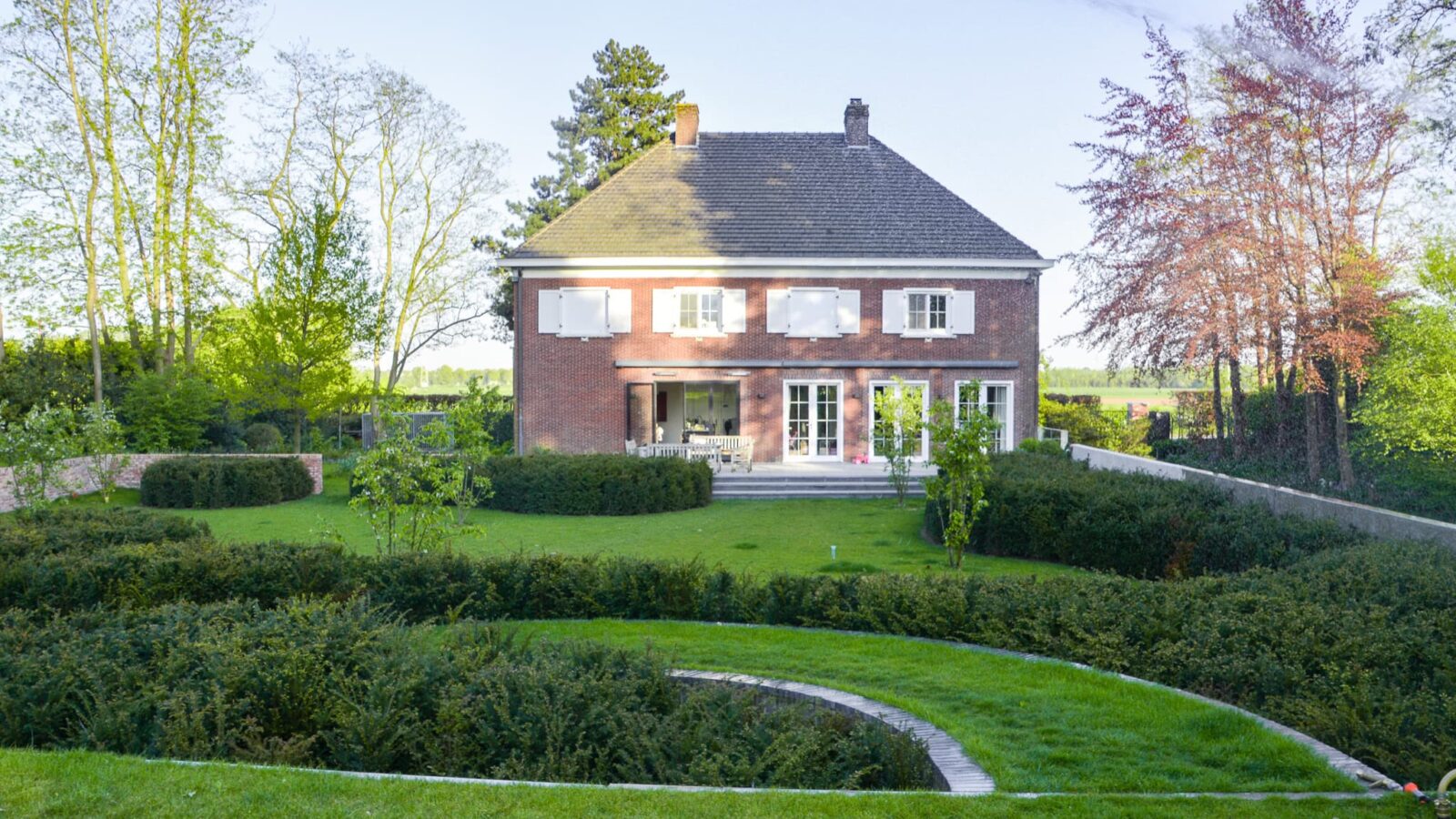 Private garden in Wielsbeke